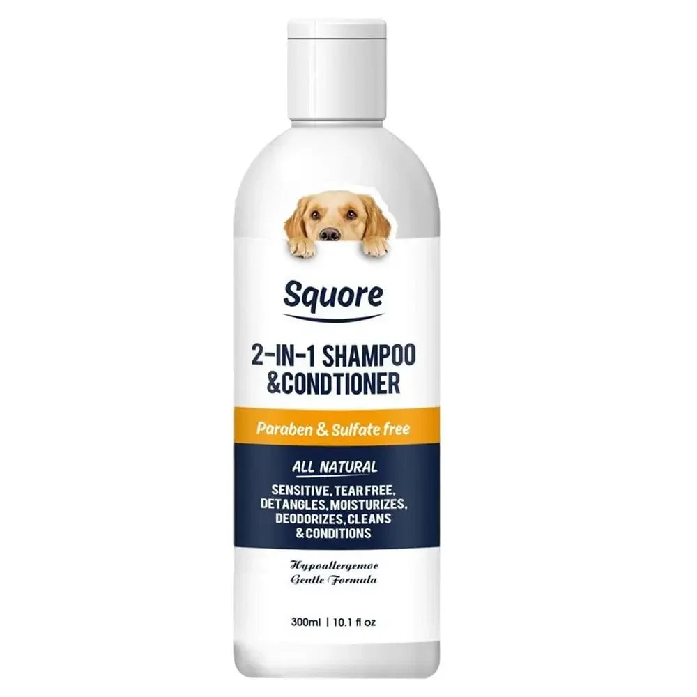 2-i-1 Hundeshampoo og Balsam fra Squore