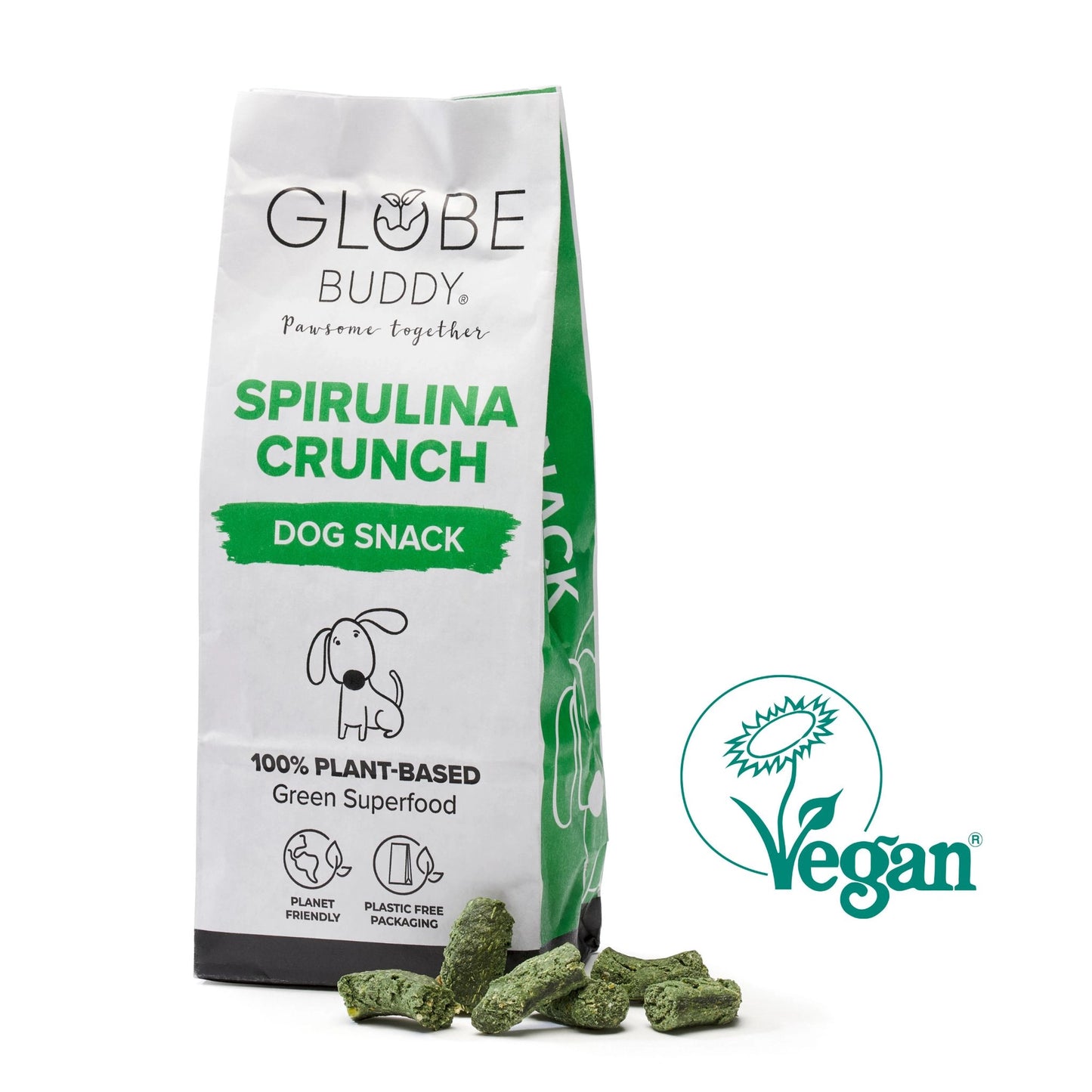 Spirulina Crunch (Vegansk) 200 G