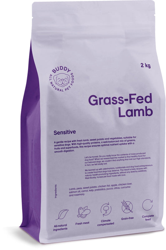 Buddy Græsfodret Lam 2 kg