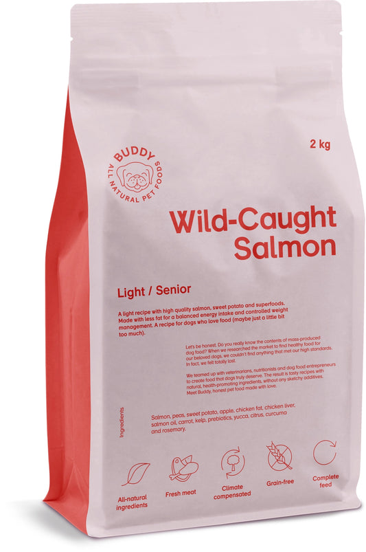 Buddy Vildfanget Laks 2 kg