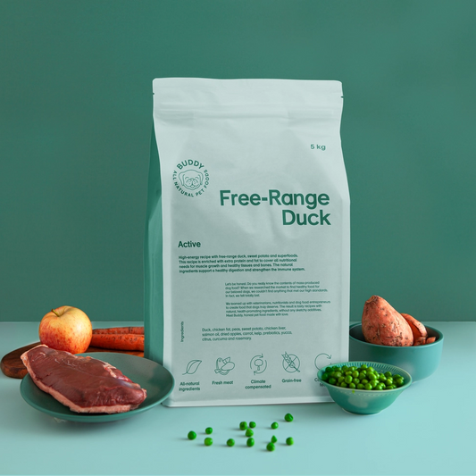 Buddy Fritgående And 2 kg