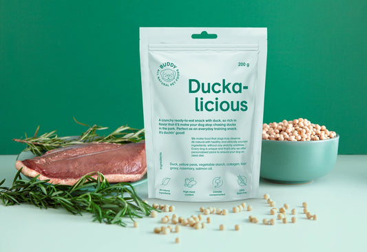 Buddy Semi-Moist Snack And med Rosmarin 200 G