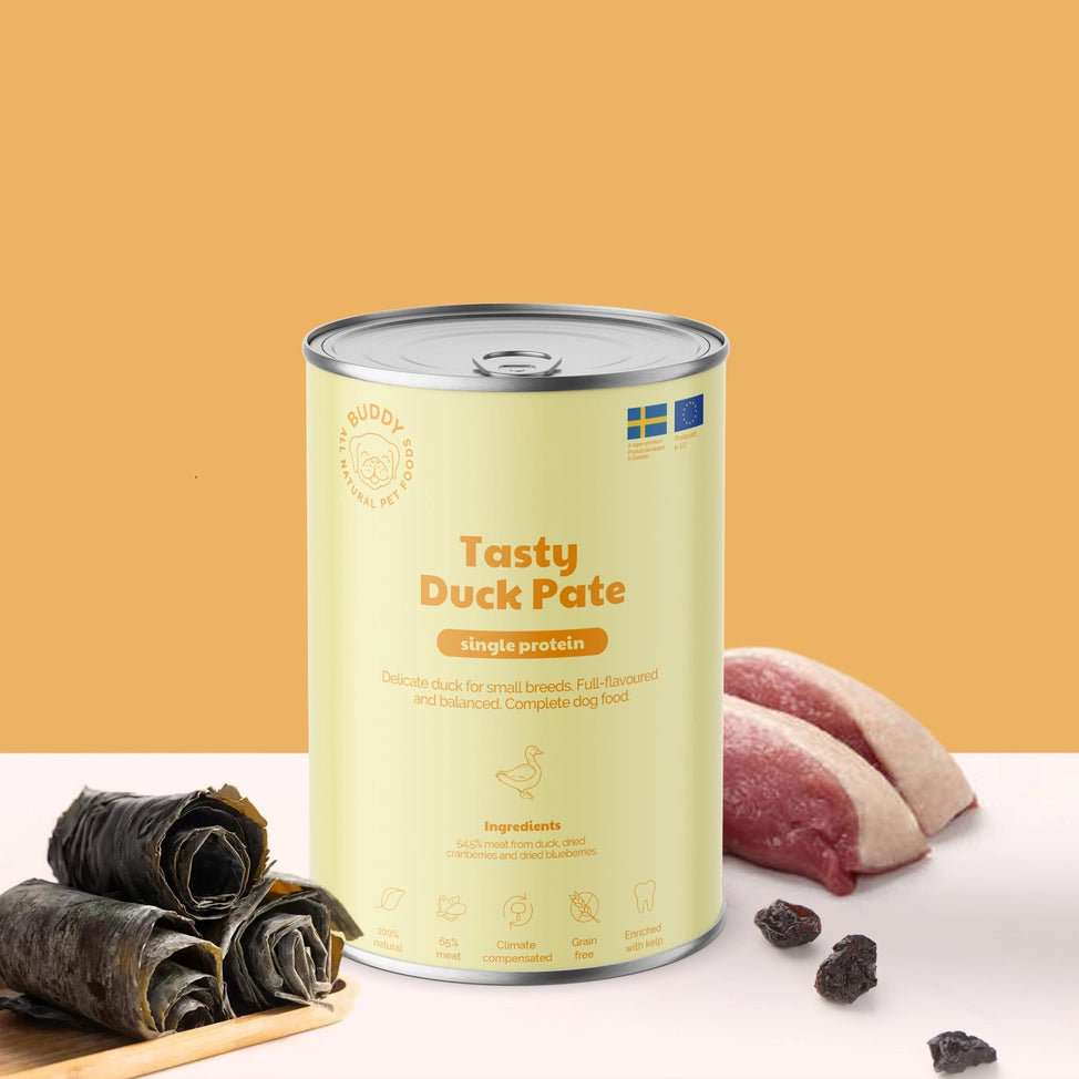 Buddy Våd Tasty Andepaté 400 G