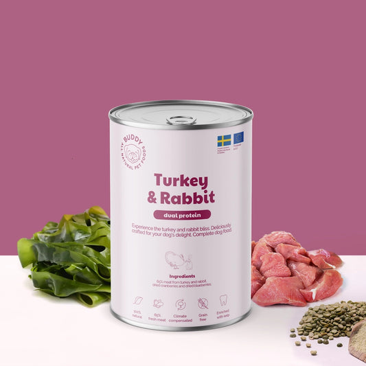 Buddy Våd Kalkun & Kanin 400 G