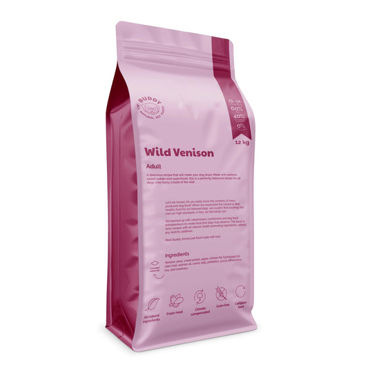 Buddy Vildt Vildtkød 12 kg