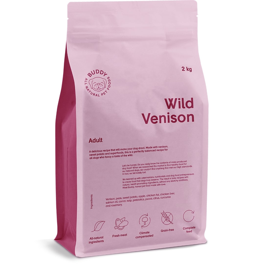 Buddy Vildt Vildtkød 2 kg