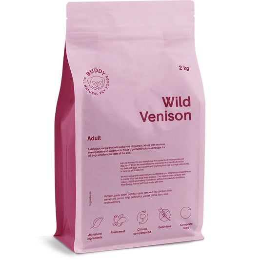 Buddy Vildt Vildtkød 2 kg