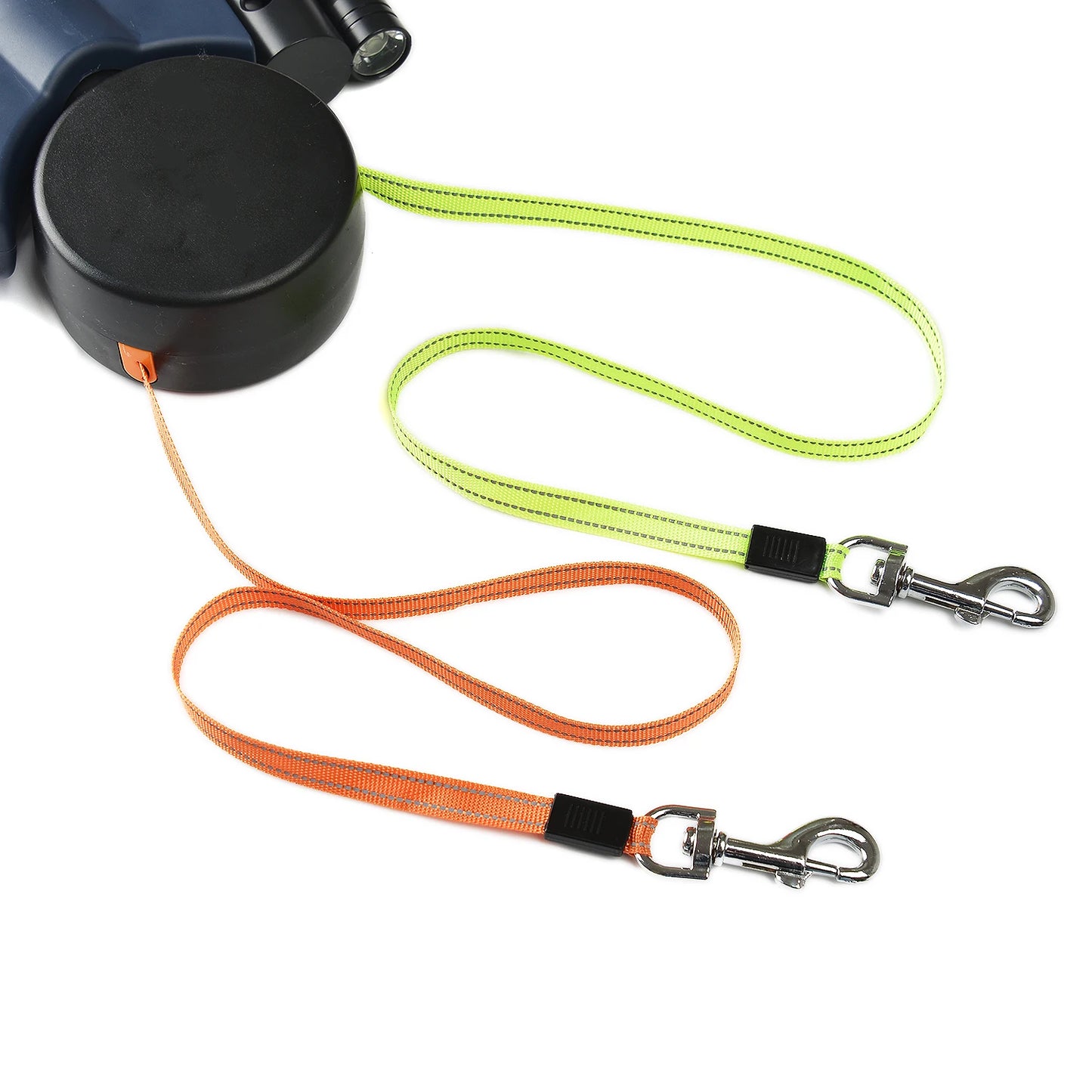 Dobbelt Hundesnor med LED-lys (<20 kg)