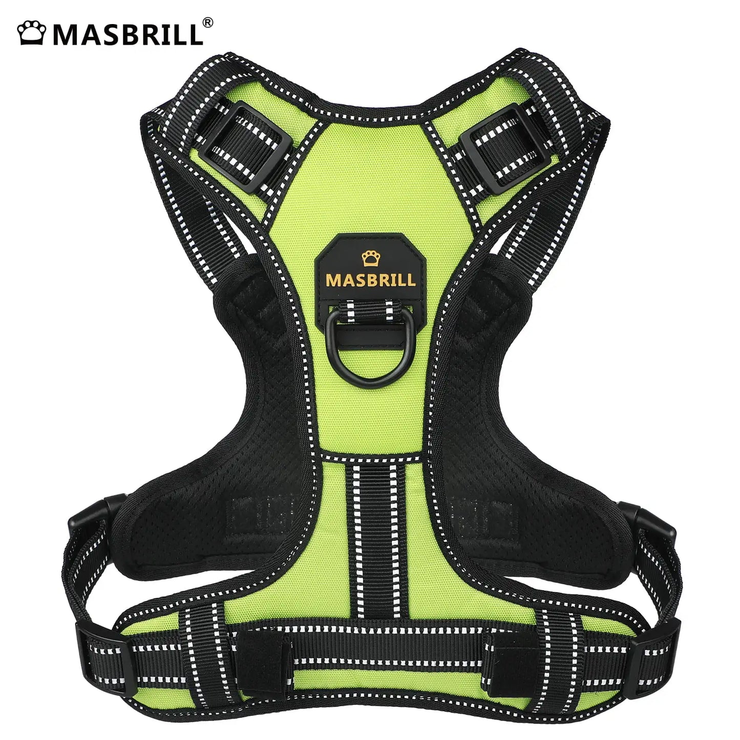MASBRILL Anti-Træk Hundesele (Opgraderet Version)