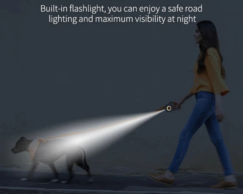 LED Flexline til Hund (<35 kg)