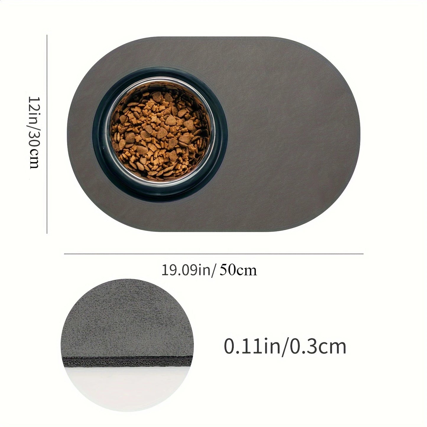 Skridsikker & Absorberende Hundemåtte