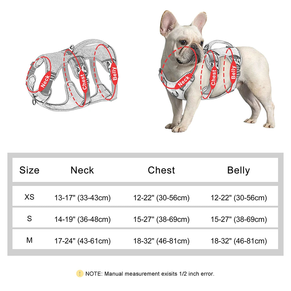 DiDog Reflekterende Nylon Hundesele